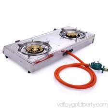 Jaxpety GS-213 Propane Gas Burner Portable Stainless Outdoor Camping Stove